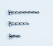 4.0mm Cortical Bone Screws - Stainless Steel / Hex / Self-Tap