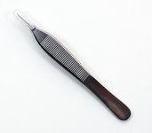 Forceps - Adson Brown - 12.5cm - Serrated Fine Tip (0.9mm) without Teeth